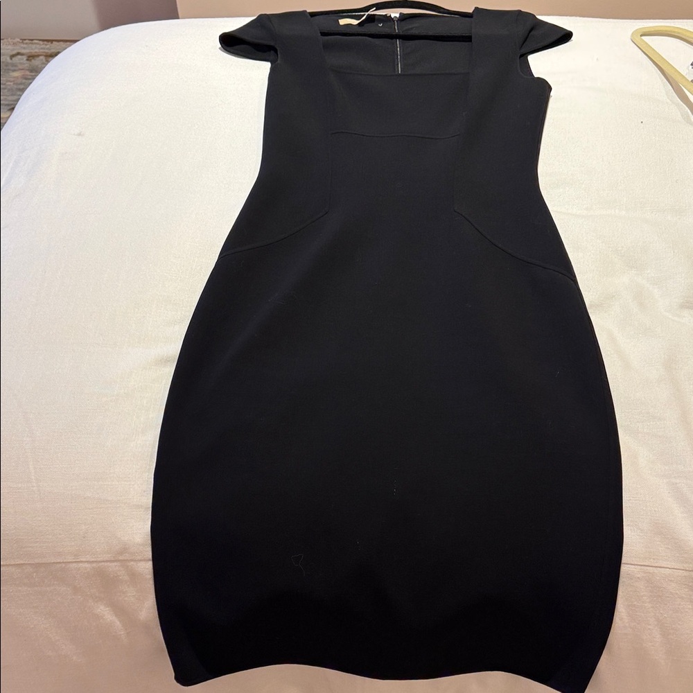 Michael Kors Black Midi Dress